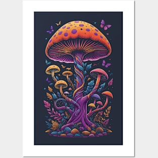 Magical Mushroom Posters and Art